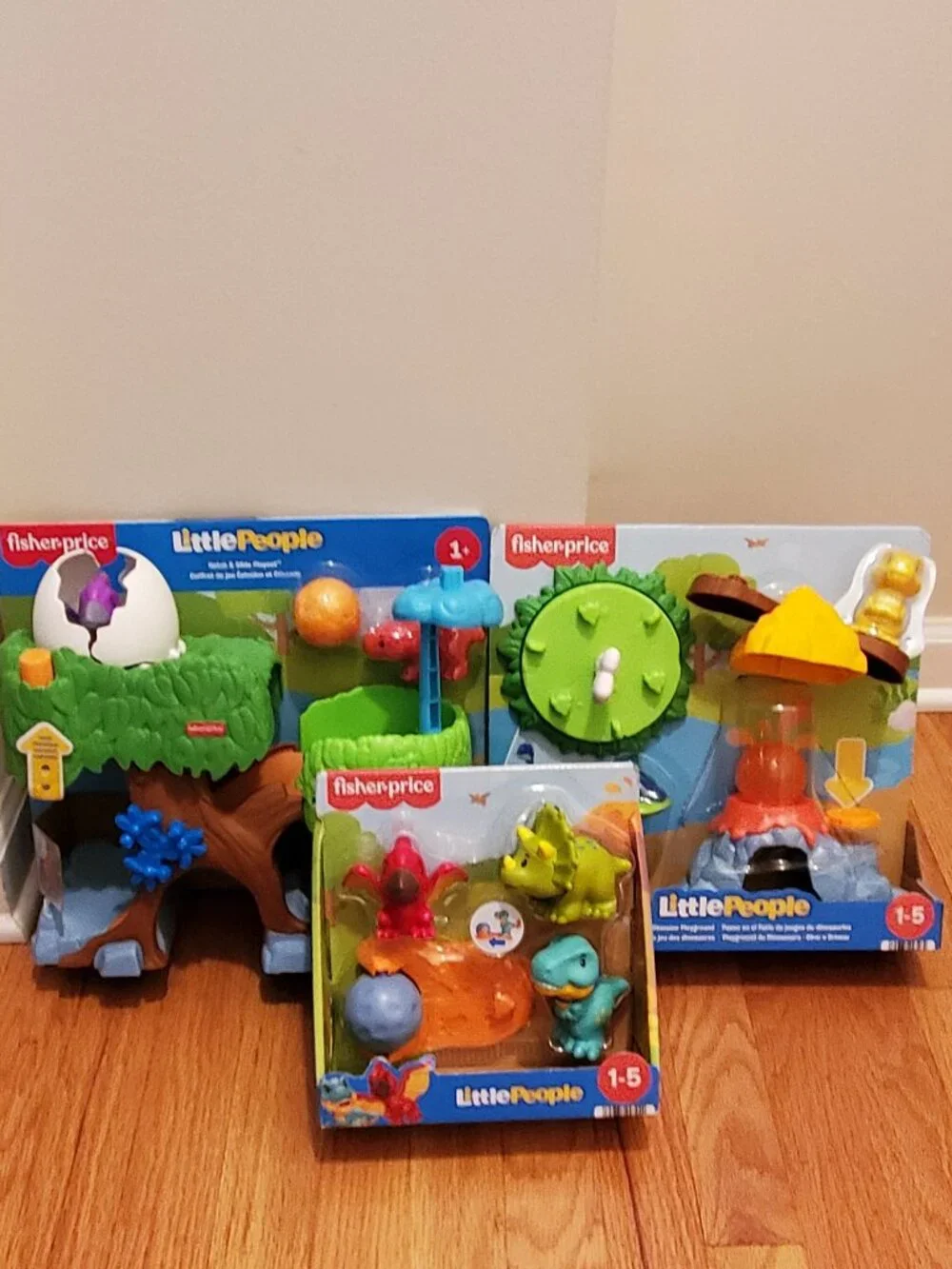 Little People Dinosaur playset bundle - 3 BRAND NEW playsets!  Great Gift Idea!!
